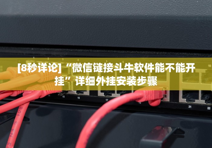 [8秒详论]“微信链接斗牛软件能不能开挂”详细外挂安装步骤